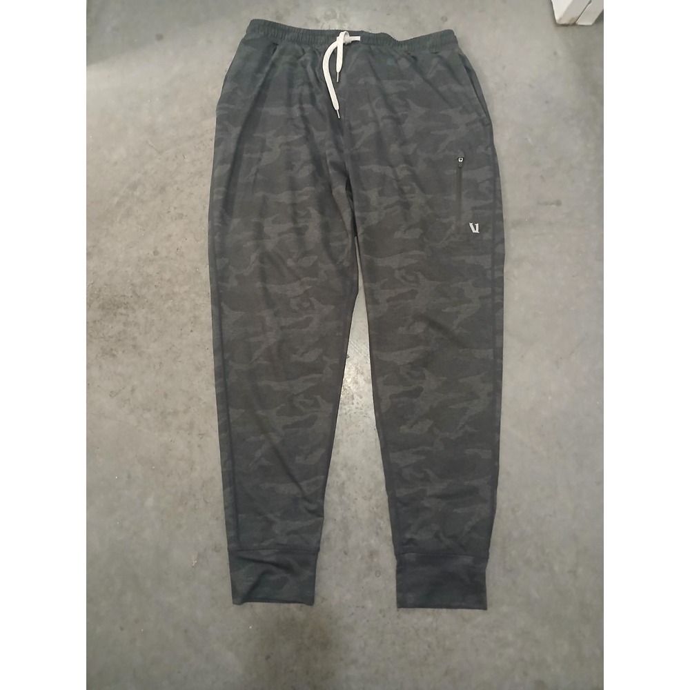 Vuori Sunday Performance Jogger Pant Black Gray Camo Men's 32 W - Picture 1 of 5